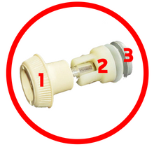 Load image into Gallery viewer, Retro Caravan Touring Window Closure Knob Fixing Replacement Fensterverschluss