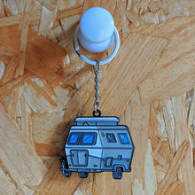 Load image into Gallery viewer, Retro Caravan Troll/Triton (2000-2009) Plimsoll Line Metal Enamel Painted Keychain Schlüsselbund Porte-clés
