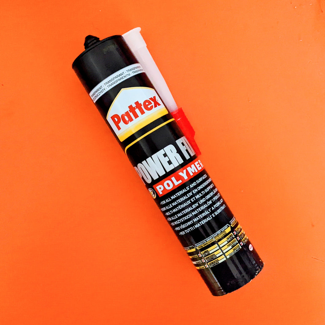 Pattex Power Fix Polymer Adhesive (Transparent) 300g