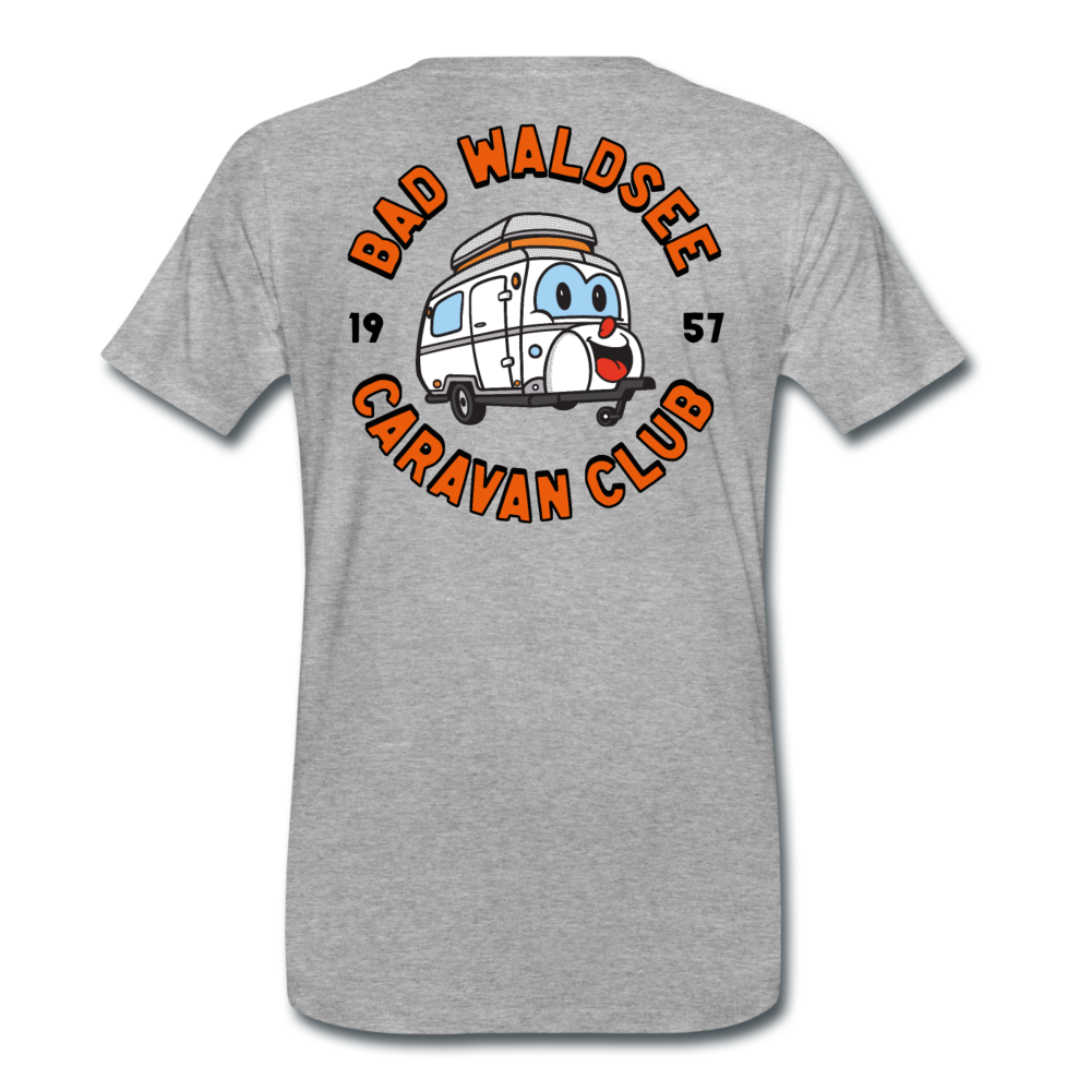 Bad Waldsee Caravan Club T-Shirt - heather grey