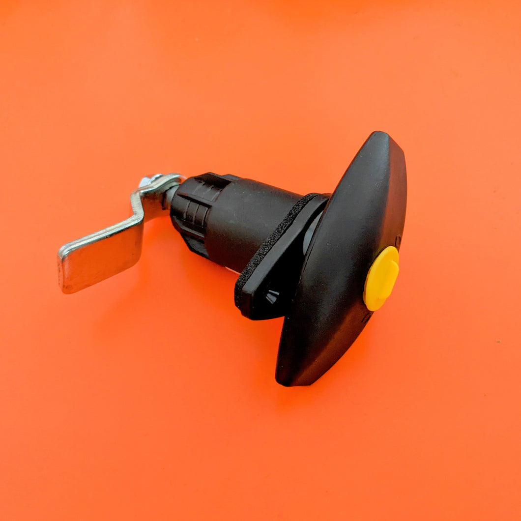 Retro Caravan Gas Locker Handle Lock (Slim Style)