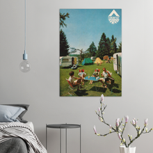 Load image into Gallery viewer, Heidehof Camping 1970s Poster

